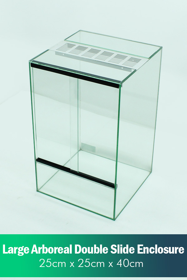 Large Arboreal Enclosure With Vent – Double Slide